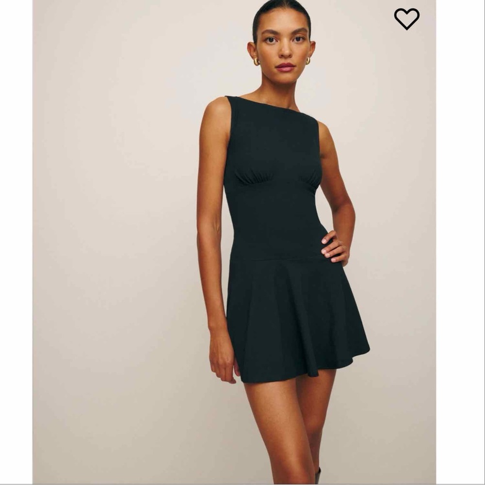 Reformation Black Sleeveless Dress - Picture 6 of 6